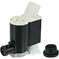 ACROPIX Windshield Washer Motor Pump Fit for Hyundai Veloster Entourage - Pack of 1 Pcs Black