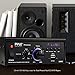 Home Audio Power Amplifier System – 2x40W Dual Channel Mini Theater Power Stereo Sound Receiver Box w/USB, RCA, AUX, LED, Remote, 12V Adapter – for Speaker, iPhone, Studio Use – Pyle PCAU25Athumb 4