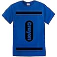 Crayon Tshirt Halloween Costume for Men Women Adult Size | Funny Cool Shirt idea | Graphic tee