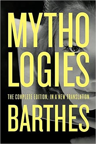 Mythologies Barthes Roland 8601405812582 Amazon Com Books