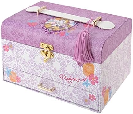 Amazon ディズニー 公式 ミラー付き ジュエリー ボックス ラプンツェル Disney アクセサリー Box 収納 グッズ 正規品 おもちゃ おもちゃ