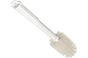 Carlisle 4000402 Multi-Purpose Round Valve Brush, 3" Polyester Bristles, 16" Length, White