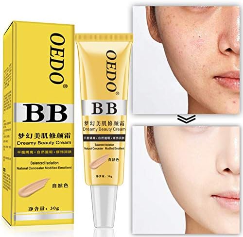 WliYaGg 30g BB Cream Makeup Natural Concealer Modified Sun Block Whitening Face Care
