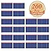EC2BUY 200pcs 7.2cm Refill Bullet Darts for Nerf N-strike Elite Series Blasters Kid Toy Gun - Dark Blue(round head and suction head)