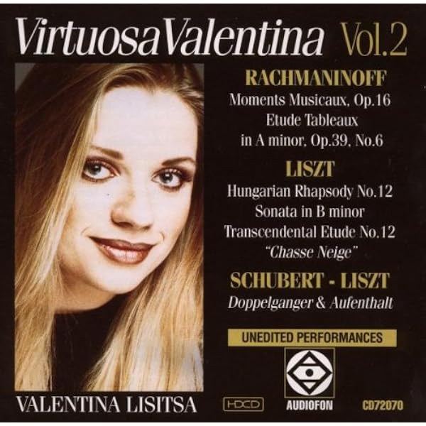 クラシック Virtuosa Valentina! Valentina Lisitsa Lisitsa, Valentina, Rachmaninoff, Liszt, Schubert-Liszt - Virtuosa