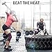 Knee Compression Sleeve for Knee Pain - Men Women Sports Knee Support Brace for Running, Hiking, Weightlifting, Workout (Large, Red - Black)