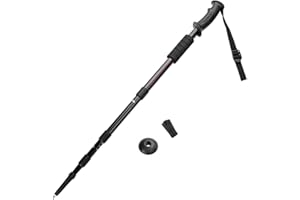 Crown Sporting Goods 43" Shock-Resistant Adjustable Trekking Pole and Hiking Staff