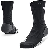 Under Armour Men's Project Rock Armourdry Playmaker Mid Socks