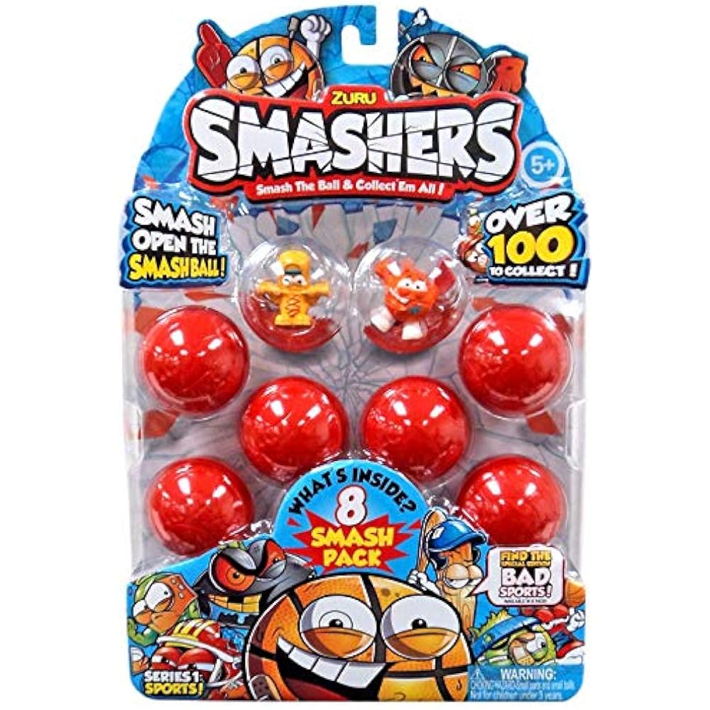 Smasher Sports Smashers 8PK Series 1 Toys " Games eBay