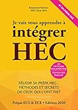 Je vais vous apprendre à intégrer HEC by 