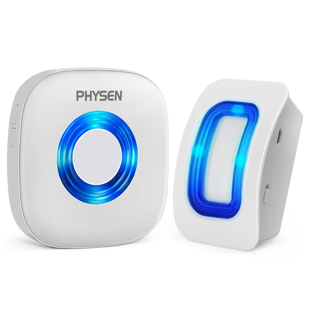 PHYSEN Wireless Door Motion Sensor Alarm,Door Open Chime Detect Alert