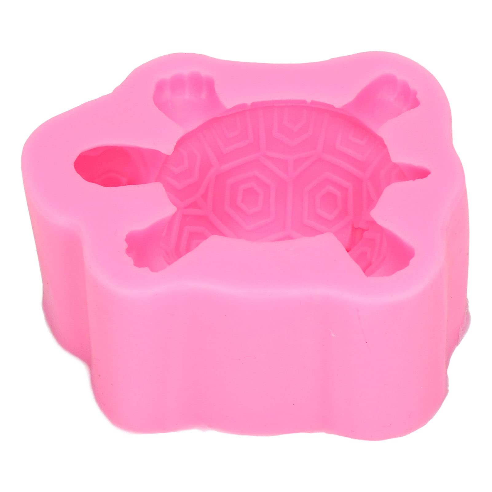 Buachois Fondant Molds, 3D Sea Turtle Fondant Silicone Mold Durable No-stick Elastic Chocolate Biscuit Mold for Create Art Resin Fondant Chocolate Cake Decoration