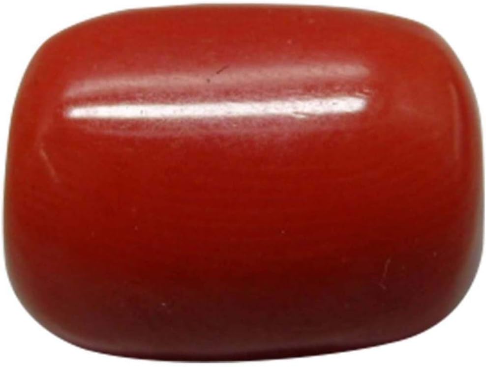Indikart Export Coral Moonga 7.32 Ct./8.13 Ratti Pure & Gjspc Certified Coral (Moonga) Astrolo. by Arihant Gems and Jewels