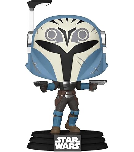 Funko Pop! Star Wars The Mandalorian – The Armorer – Figurine Vinyle Bobblehead 9,5 Cm – Collection Officielle – Cadeau Fan