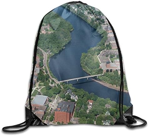 Eau Claire Wisconsin Leather Casual Training Tote Gym Drawstring Bags pack