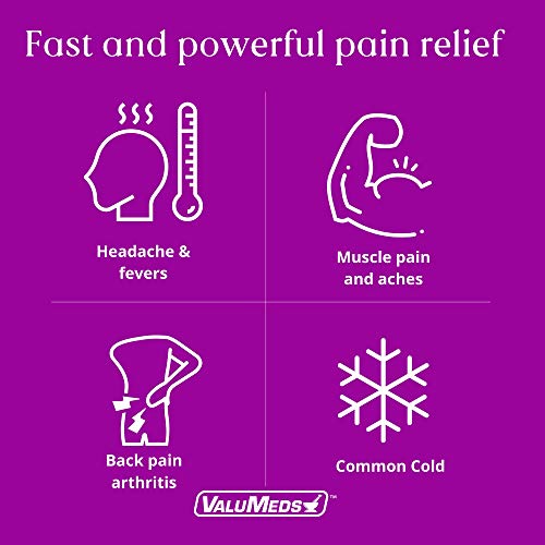 ValuMeds Tension Headache Relief with Acetaminophen 500mg, 100 Caplets