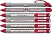 Greeting Pen – Official Ohio State Licensed Rotating Message Pen – Smooth Ballpoint Ink, Proud Buckeyes Gift for Students, Alumni, and Fans - 4 Pack (8043)