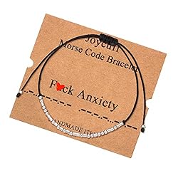 JoycuFF Anxiety Strand Inspirational Bracelets for