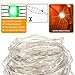 2 Pack Fairy String Lights Battery Operated with Remote Timer 50LED 16 Color Changing Twinkle Lights 16.4ft 4 Modes Decorative Copper Wire Lights for Bedroom Party Xmas Home Decor