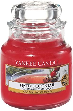 Yankee Candle Small Jar Candle, Festive Cocktail