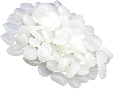 Amazon Com Xeminor Bright Stones Glowing Pebbles Glow In The Dark