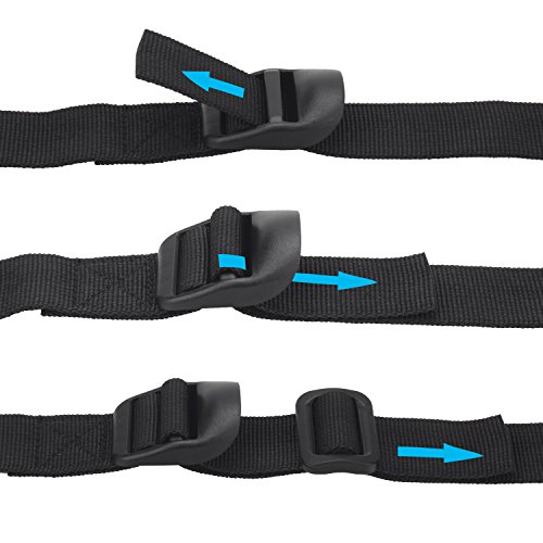 Wisdompro Sleeping Bag Strap, Luggage Strap, 2Pack of Heavy Duty Straps Utility Strap for