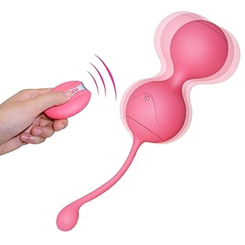 Drahtloser Fernsteuerungs-Kugel-Vibrator mit 7 Frequenz, Vibrierendes Ei Wiederaufladbar Silikon-Vagina-Massagegerät Sex Spie