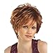 Asifen Beautiful Short Wigs for Women Human Hair Blonde 27/613