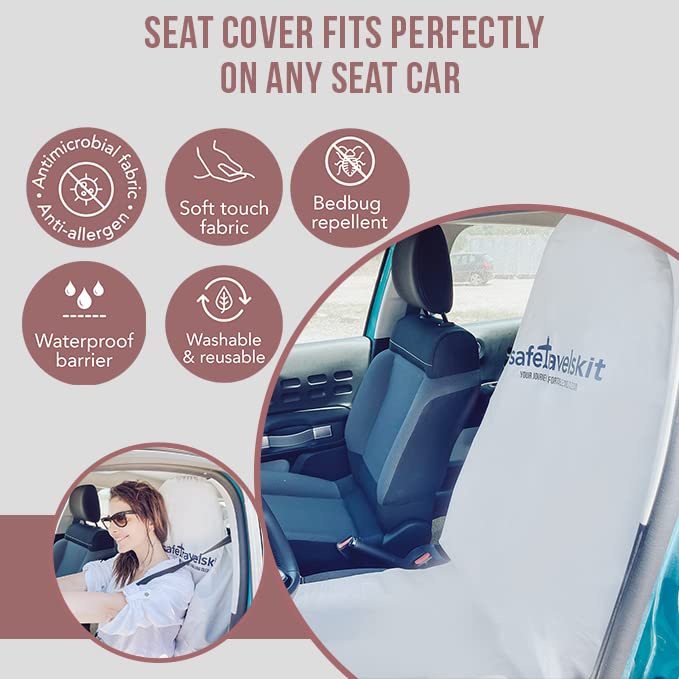 Airplane Seat Covers Travel Essentials for Flying Hypoallergenic