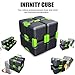 Fidget Cube Infinite Cube Toys - DOULINE Pressure Reduction Toys,Relieves ADHD Anxiety and Boredom ,Kill Time artifact (black/gray)