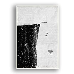 Framed Canvas Wall Art for Living Room, Bedroom Beautiful Quotes Canvas Prints for Modern Home Decoration Ready to Hang - 16"x24" inches