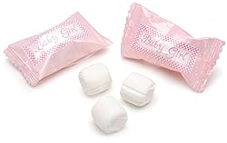 One Pack of 50 Piece It's a Girl Buttermints, 7 Ounce
