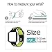 KADES Fitbit Blaze Soft Silicone Band and Stainless Steel Frame with Innovation Pin-and-tuck Closure, Medium/Large Size (Black/Fluorescent Yellow Band + Black Frame)