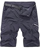Vcansion Men’s Outdoor Lightweight Hiking Shorts Quick Dry Shorts Sports Casual Shorts