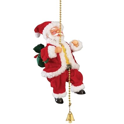A2Z, Christmas Musical Climbing Santa Christmas Xmas Decoration