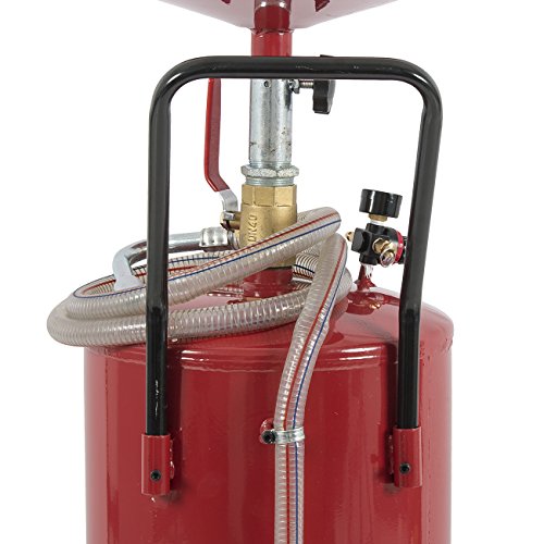 ARKSEN 20 Gallon Waste Oil Change Tank, Portable Air Operated Fluid