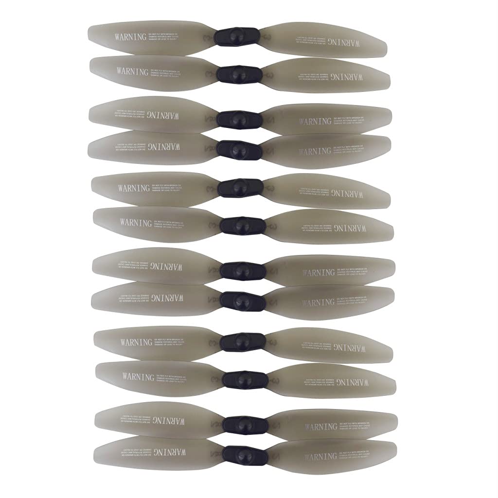 ZYGY 12PCS Propeller for HS175 D65 SYMA X500 X30 Z6 Aerial Photography Folding Quadcopter Accessories Remote Control Drone Blade Spare Parts