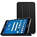 MoKo AT&T Trek 2 HD / ZTE ZPad 8 Tablet Case - Lightweight Slim Smart shell Stand Cover Case with Auto Wake / Sleep for AT&T Trek 2 HD / ZTE Trek 2 HD K88 / ZTE ZPad 8 Inch Tablet, Black