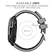 Sunface Sunface Grey Bands for Gear S3 Frontier/Classic Watch Silicone Bracelet, Sports Silicone Band Strap Replacement Wristband for Samsung Gear S3 Frontier/S3 Classic
