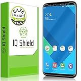 Galaxy S8 Screen Protector (Not Glass), IQ Shield LiQuidSkin Full Coverage Screen Protector for Samsung Galaxy S8 (2-Pack,Case Friendly) HD Clear Anti-Bubble Film