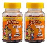 L'il Critters Vitamin D Gummy Bears, 60 Count, 2 Pack