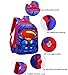 School Backpack for Boys Kids Schoolbag Student Bookbag Rucksack Waterproof Shoulder Bag Daypack with Anime Super Hero (A01, Large:16.5x12.6x5.5 in)