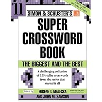 Simon & Schuster Super Crossword Puzzle Book #11 (11) (S&S ...