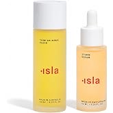ISLA, The Elixir Toner &amp; Storm Serum Bundle, Brightening Skin Care Set | Hydrating duo firms, smooths &amp; calms redness, barrier support for sensitive skin, fragrance-free
