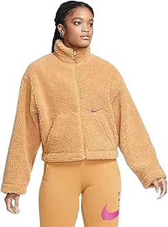 Nike Womens NSW Swoosh Sherpa Jacket 
