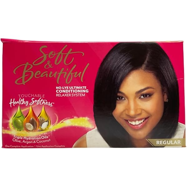 Amazon.com : Soft & Beautiful No-Lye Kit [Regular] (Pack of 3
