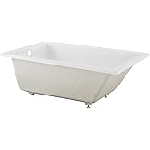 Swiss Madison Well Made Forever SM-DB570, Voltaire 60"x36" Acrylic Drop-in Bathtub, White