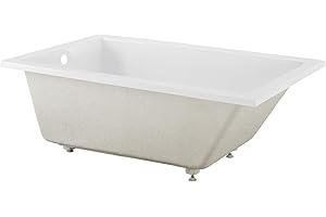 Swiss Madison Well Made Forever SM-DB570, Voltaire 60"x36" Acrylic Drop-in Bathtub, White