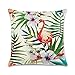 CoolDream Home Decor Sofa Cotton Linen Pelicans Throw Pillow Cover