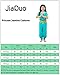 JiaDuo Princess Jasmine Costume for Girls Halloween Party Dress Up 5-6 Years